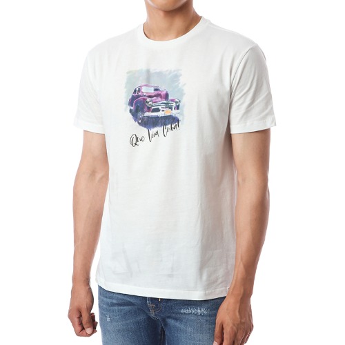 라르디니 리미티드 쿠바라인 플라워패치 카일러스트 티셔츠+케이스 SET (화이트)